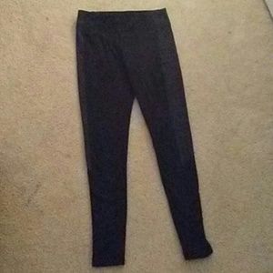 Fleece lined stretchy leggings